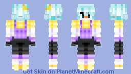 5kiv - Pride Month Skin - Non-binary Minecraft Skin