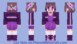 ~💜. Purple .💜~ Minecraft Skin