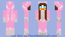 Lady Pearl Berry In A Cat Onesie 4.0 Minecraft Skin
