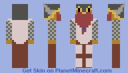 Dwarven warrior Minecraft Skin