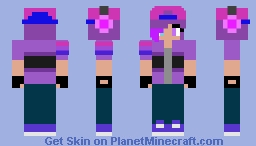 Pride Month (Bi) Gamer_MoonStar99 YT Skin Minecraft Skin