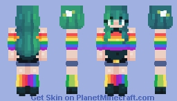Pride Girl .🎉 Minecraft Skin