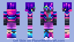 ~ YOURE TOO SLOW! // Persona, Pixil ~ Minecraft Skin