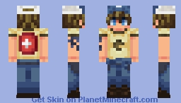Ellis ( L4D2 ) Minecraft Skin