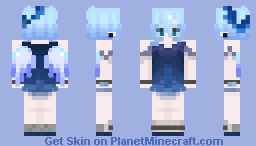 Ice Fairy Minecraft Skin