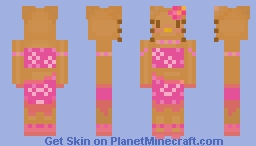 Kawaii Hawaii Minecraft Skin