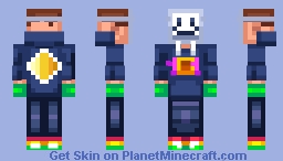 Smile mask hive style 101 jacket Minecraft Skin