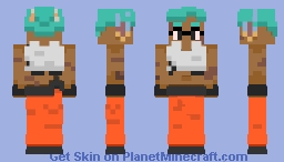 Mechanic (splatoon raiders) Minecraft Skin