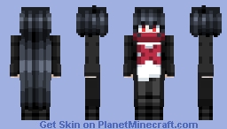 Scarlet (long hair) Minecraft Skin