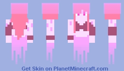 mermaid jellyfish Minecraft Skin