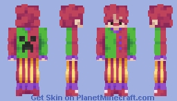 Me as a clown again Minecraft Skin
