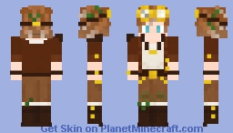 Disheveled Steampunker Minecraft Skin