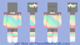 Colorful Sweater Minecraft Skin