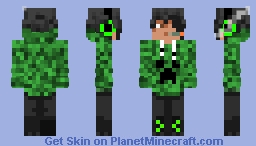 Creeper boy Minecraft Skin