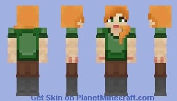 Alex - Remastered Minecraft Skin