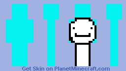 Cyan Dream Minecraft Skin