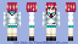 Amate Yuzuriha Minecraft Skin