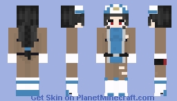 Maiden - Ice Rose Minecraft Skin