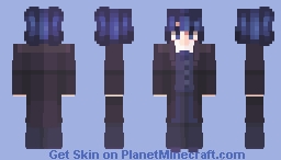 "Come, it's time for the trial." - Gallerian Marlon - The Evillious Chronicles Minecraft Skin