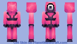 squid game 🟥 Minecraft Skin