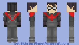 Nightwing (red suit) | DC Comics Minecraft Skin