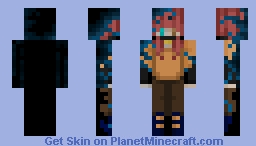 sculk infecion Minecraft Skin