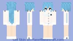 Helm - Aquamarine Minecraft Skin