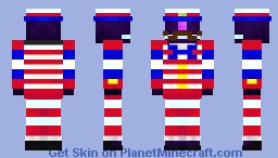 Independence Day 2025: British Sir Witherston Stormage Minecraft Skin