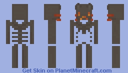wither skeleton cat Minecraft Skin