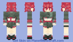 Kasane Teto - VOICESPEAK Minecraft Skin