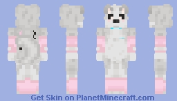 My BF's fursona (edit by me) Minecraft Skin