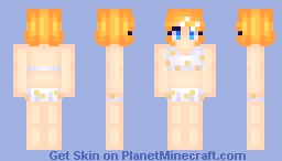 Kagamine Rin Swimwear【Project Diva】 Minecraft Skin