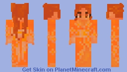 Orange Sunsets Minecraft Skin