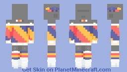Colorful Sweater Minecraft Skin