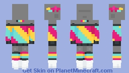 Colorful Sweater Minecraft Skin