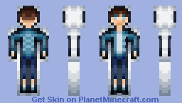 Paper Beach Boy Minecraft Skin