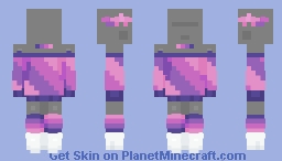 Colorful Sweater Minecraft Skin