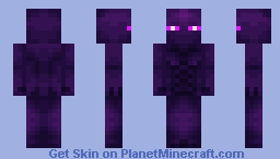 Lean Enderman Minecraft Skin