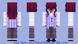 Evangeline - Artfight Minecraft Skin