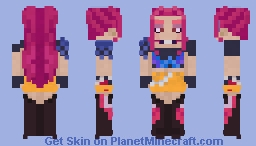 K-pop Demon Hunter Mira! Minecraft Skin