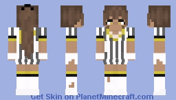 Noir - Baseball Cheerleader Minecraft Skin