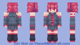 Kasane Teto Minecraft Skin