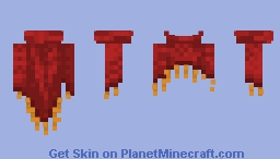 Red cape Minecraft Skin