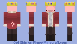 long live the king Minecraft Skin
