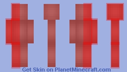 customizable shaded red Minecraft Skin