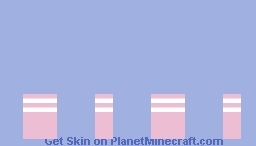 Pink Thigh Highs | Template Minecraft Skin