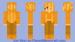 Orange girl Minecraft Skin