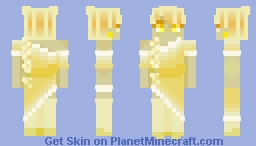 All Yellow Girl (Redesign) Minecraft Skin