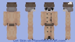 Hugh Mann, aka "Definitely not three raccoons in a trench coat" (Fall Festival!! :D) Minecraft Skin