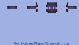 Enderman Mask Minecraft Skin